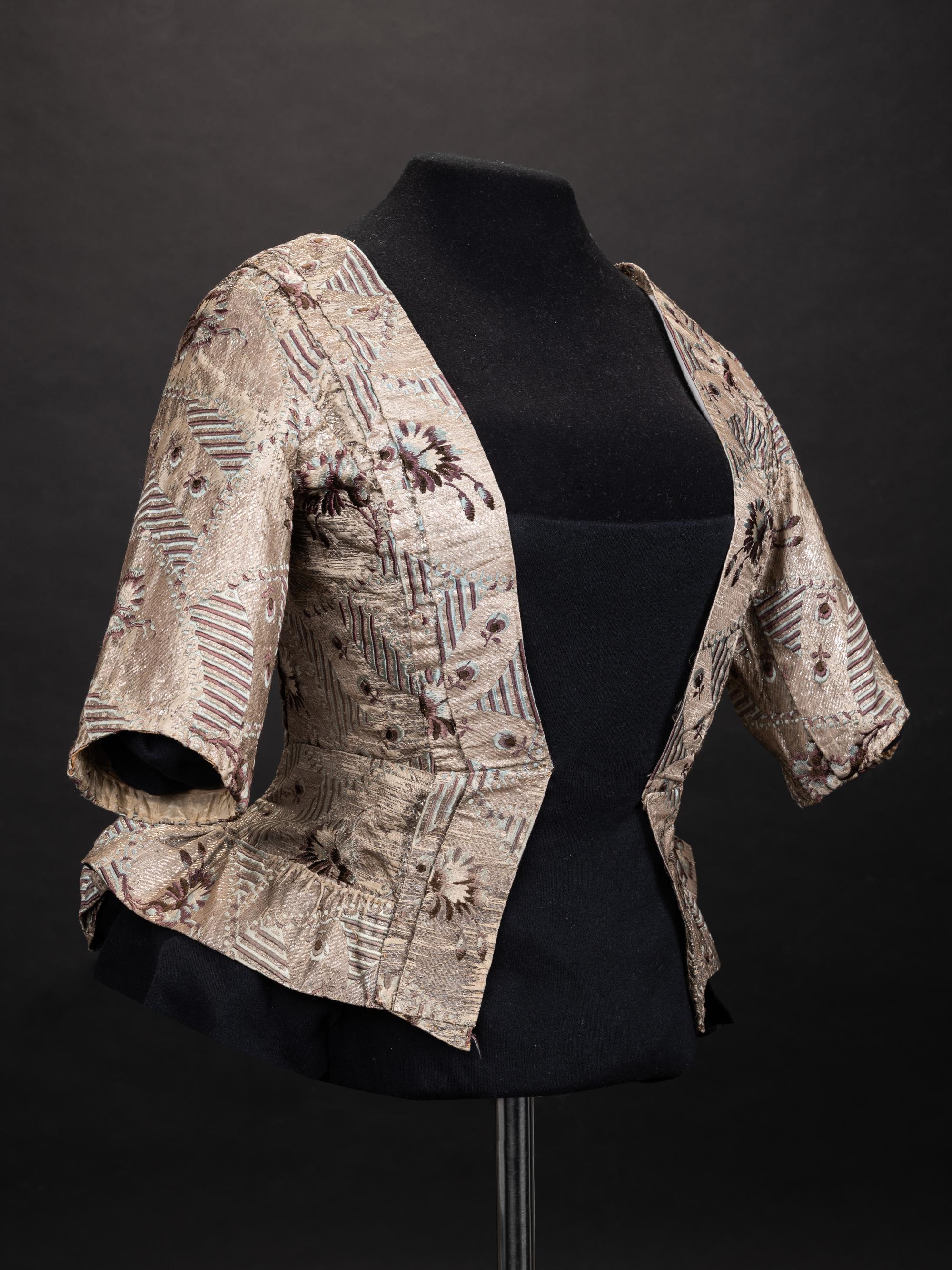18th Century Silver Thread Bodice