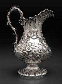 An American Silver Pitcher
