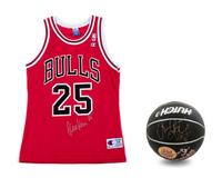 Two Chicago Bulls Signed Items Including Dennis Rodman and Steve Kerr,