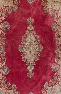 A Kirman Wool Rug