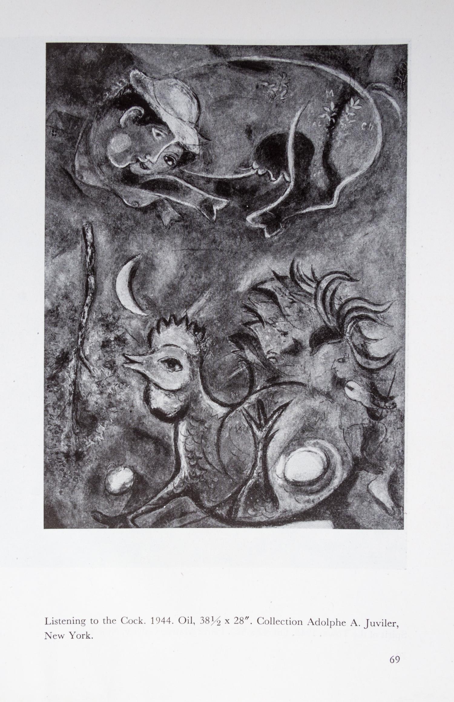 (CHAGALL, MARC) SWEENEY, JAMES JOHNSON. Marc Chagall. New York, (1946). Signed by Chagall.