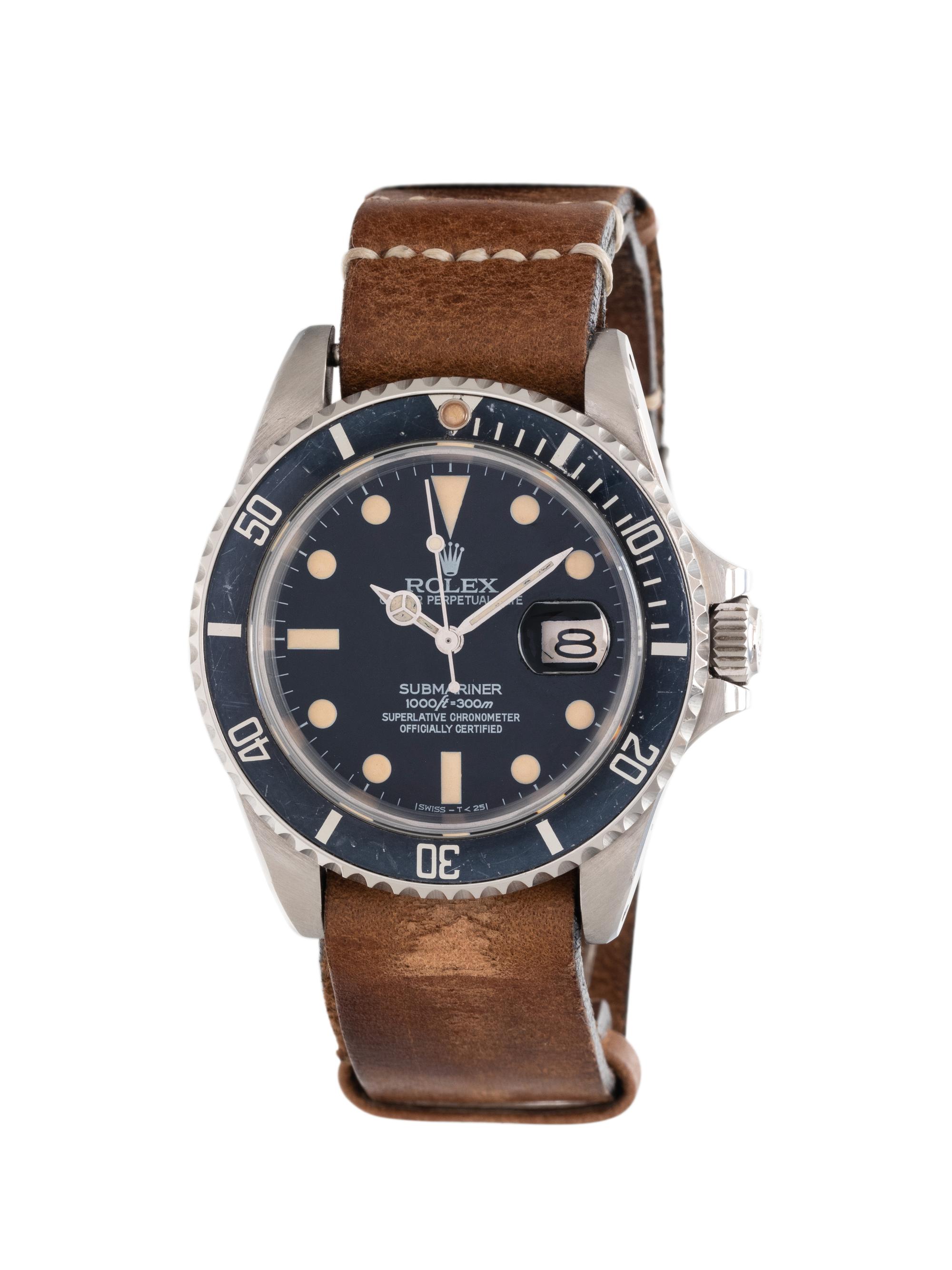 ROLEX, REF. 16800 STAINLESS STEEL 'SUBMARINER' WRISTWATCH, CIRCA 1984