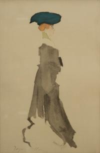 A Portfolio of Prints after Jacques Villon Framed size 18 x 18 inches.