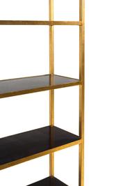 A Gilt Metal Étagère