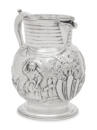 A George III Silver Beer Jug