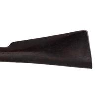 Heavy Barreled Leman Percussion Full Stock Plains Rifle