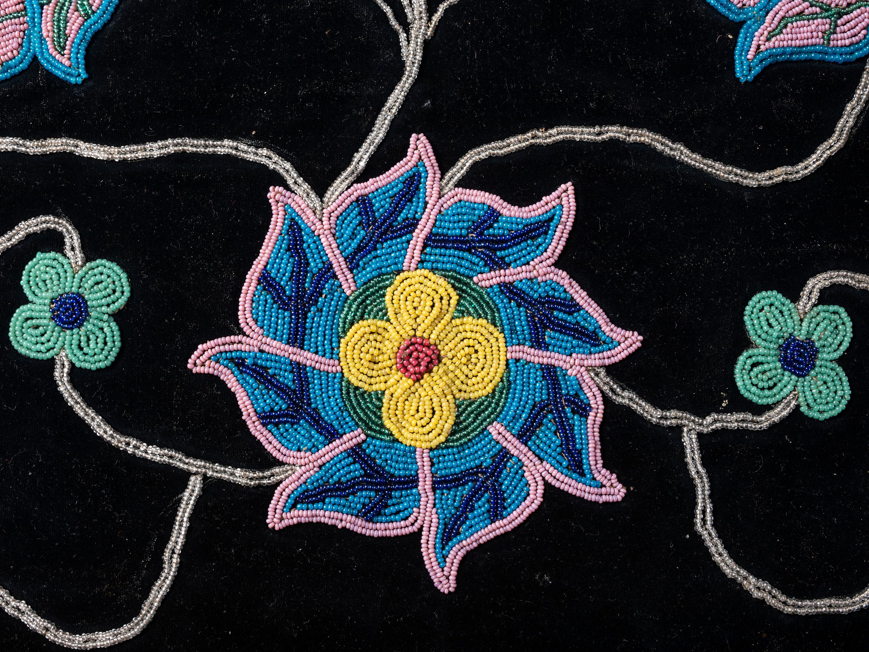 Anishinaabe Beaded Vest, Apron, and Leggings
