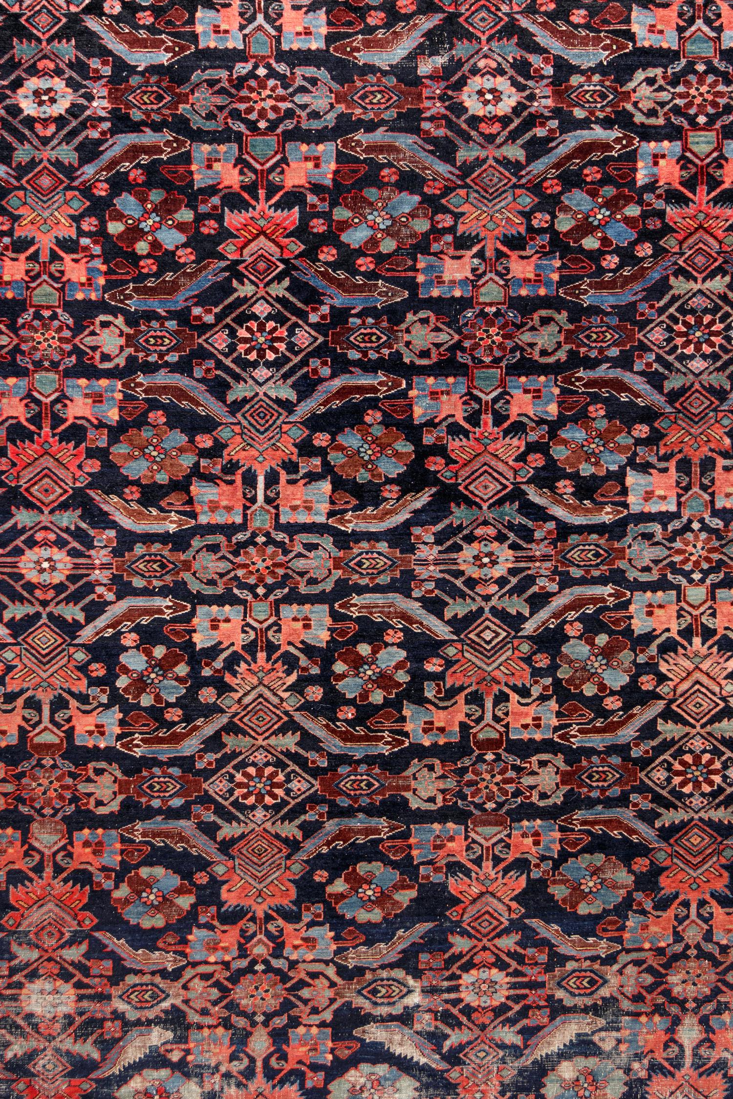 A Mahal Wool Rug