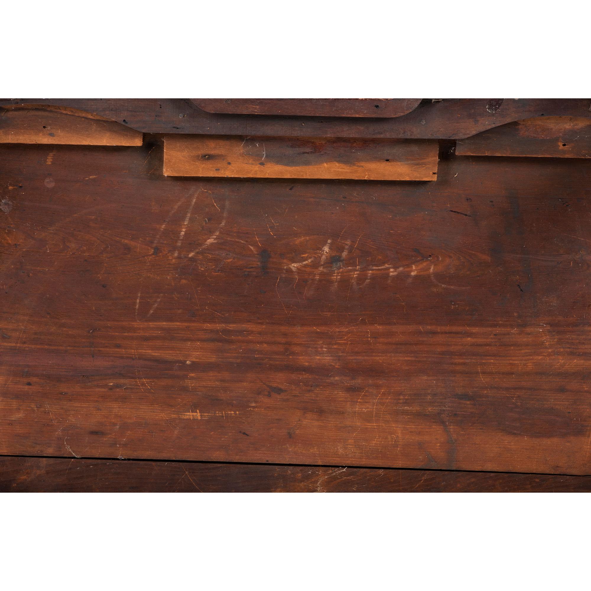 A Chippendale Figured Mahogany Block Front Chest of Drawers
