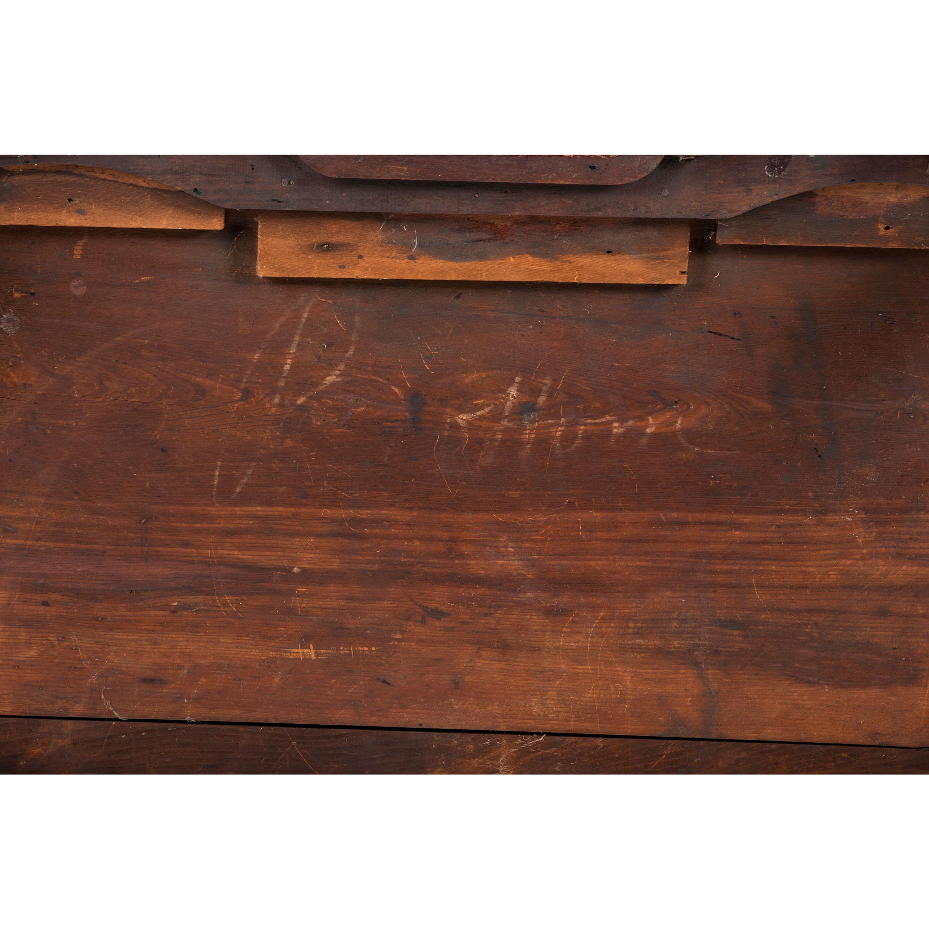 A Chippendale Figured Mahogany Block Front Chest of Drawers