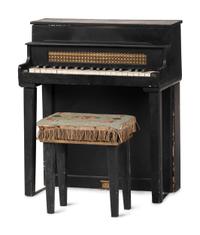 A Paint-Decorated Child's Piano