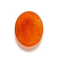 A Neoclassical Carnelian Intaglio with Coat of Arms