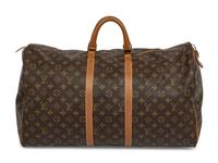 LOUIS VUITTON FRENCH COMPANY MONOGRAM KEEPALL