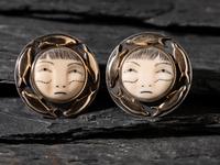 Moon Face with Seals , 10/200