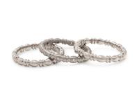 PLATINUM AND DIAMOND RING SET