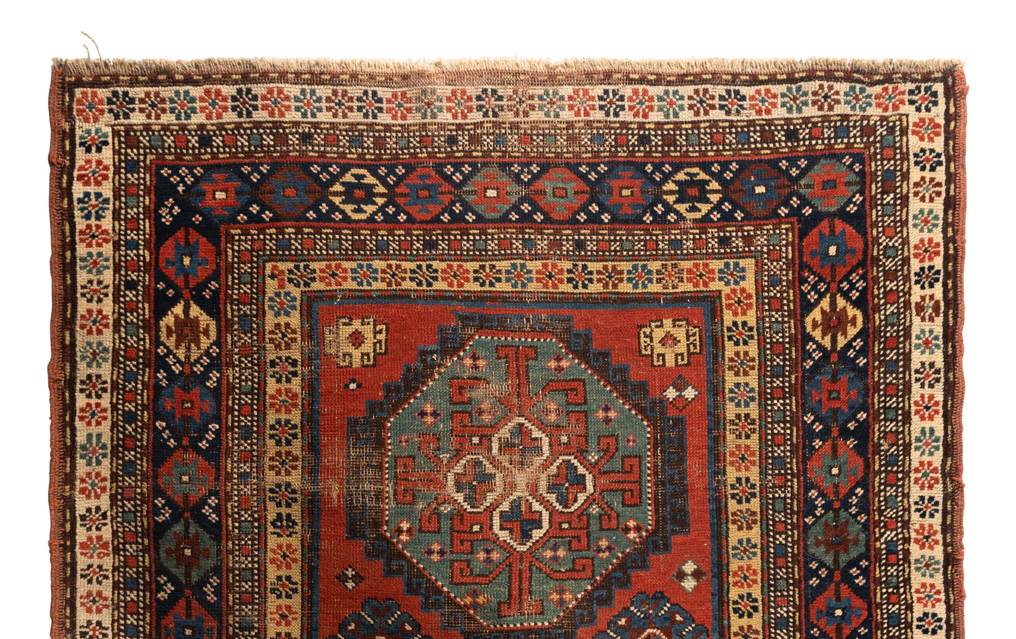 A Kazak Wool Rug