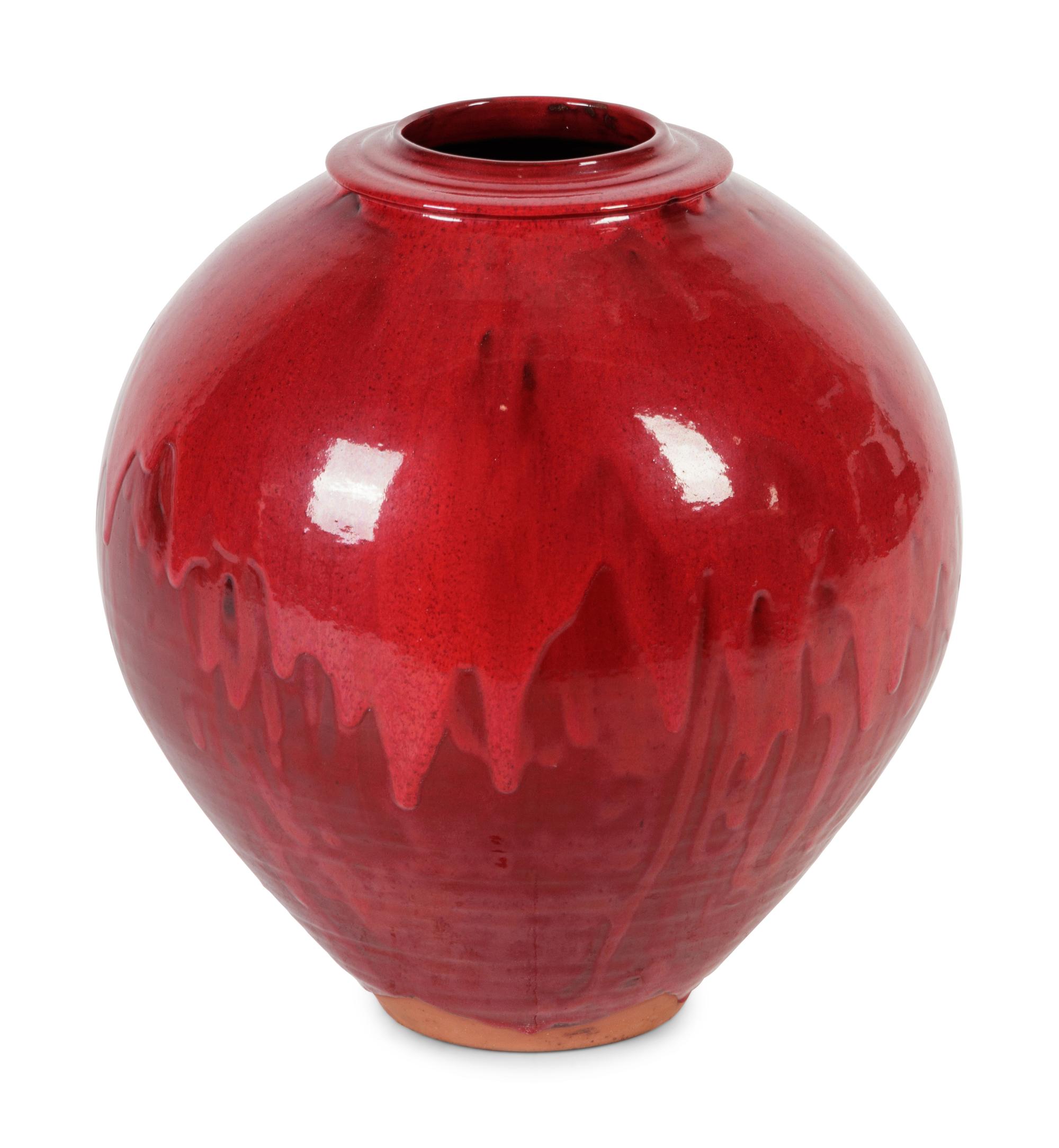 A Large American Studio Pottery Vase