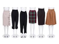 Six Yves Saint Laurent Pants and Skirts, 1990-2000s