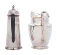 An American Silver Water Pitcher and Coffee Pot