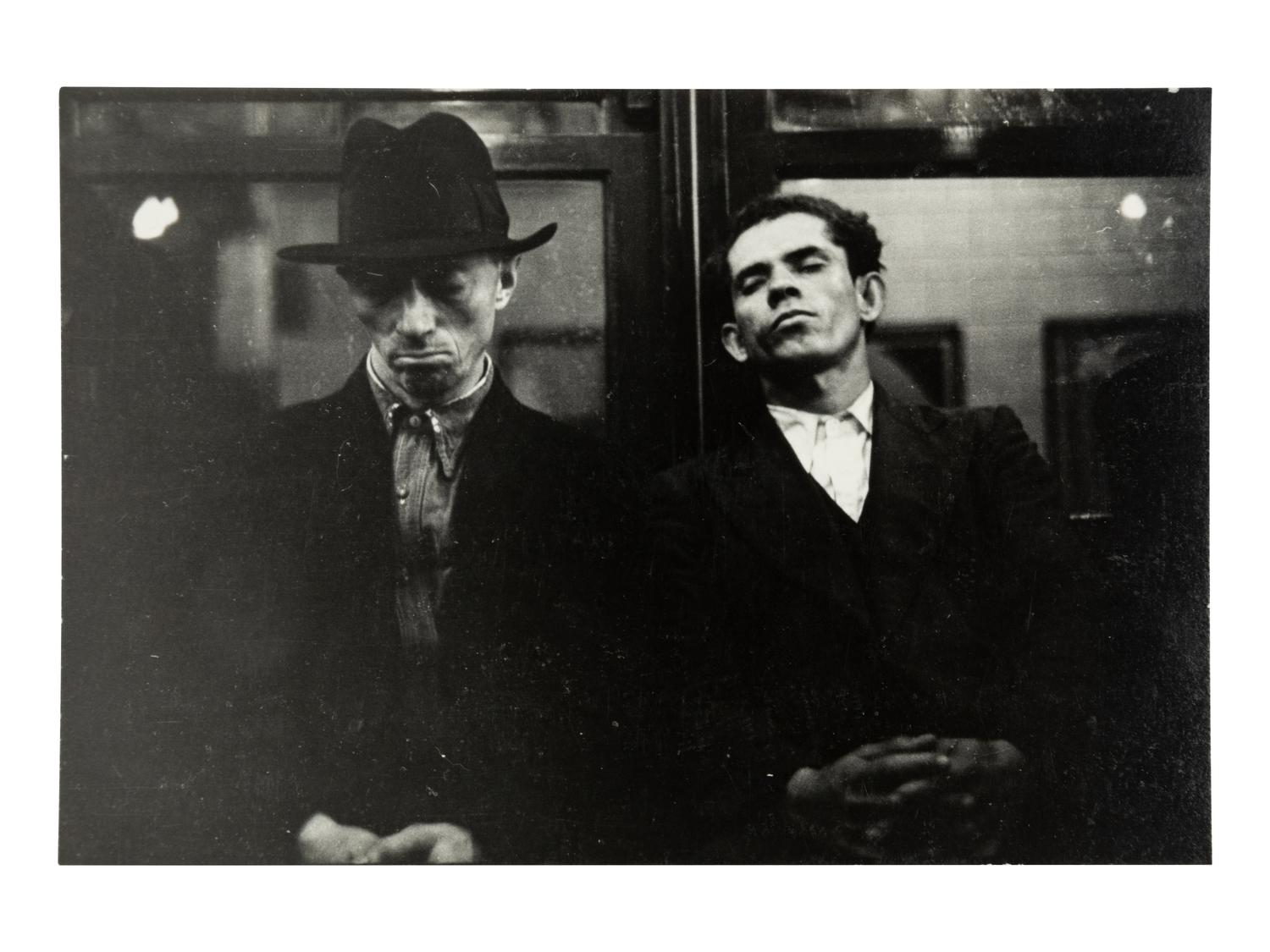 Walker Evans (1903-1975) Subway Portrait, 1941