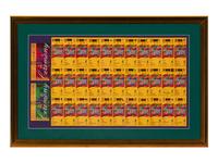 A 1996 Atlanta Olympics Ticket Display