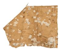 A Japanese Lacquered Paper Mat, Yuton