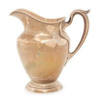 An American Silver Pitcher