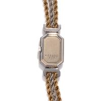 CHOPARD, 18K BICOLOR GOLD AND DIAMOND WATCH