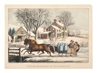 CURRIER and IVES, publishers A group of 7 small-format lithographs, comprising: