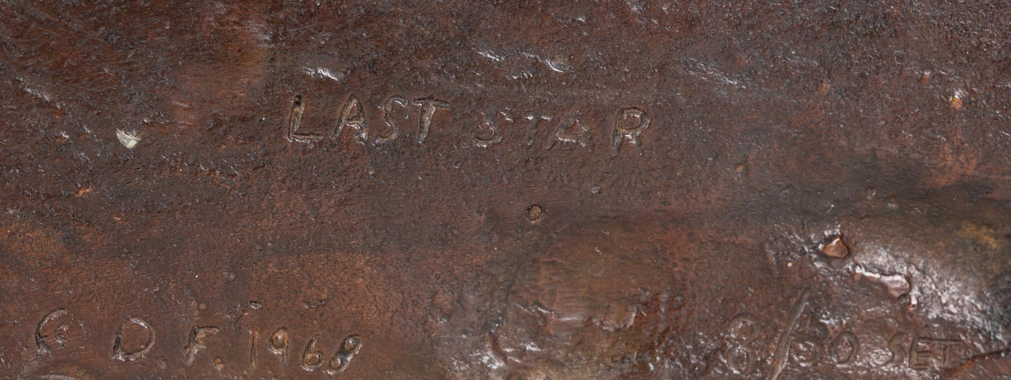Seven Sculptures: Last Star , Calf-Tail, Two-Gun-White-Calf, Eagle-Calf, Medicine-Bossribs, Turtle and Weasel Feather , edition 8/30