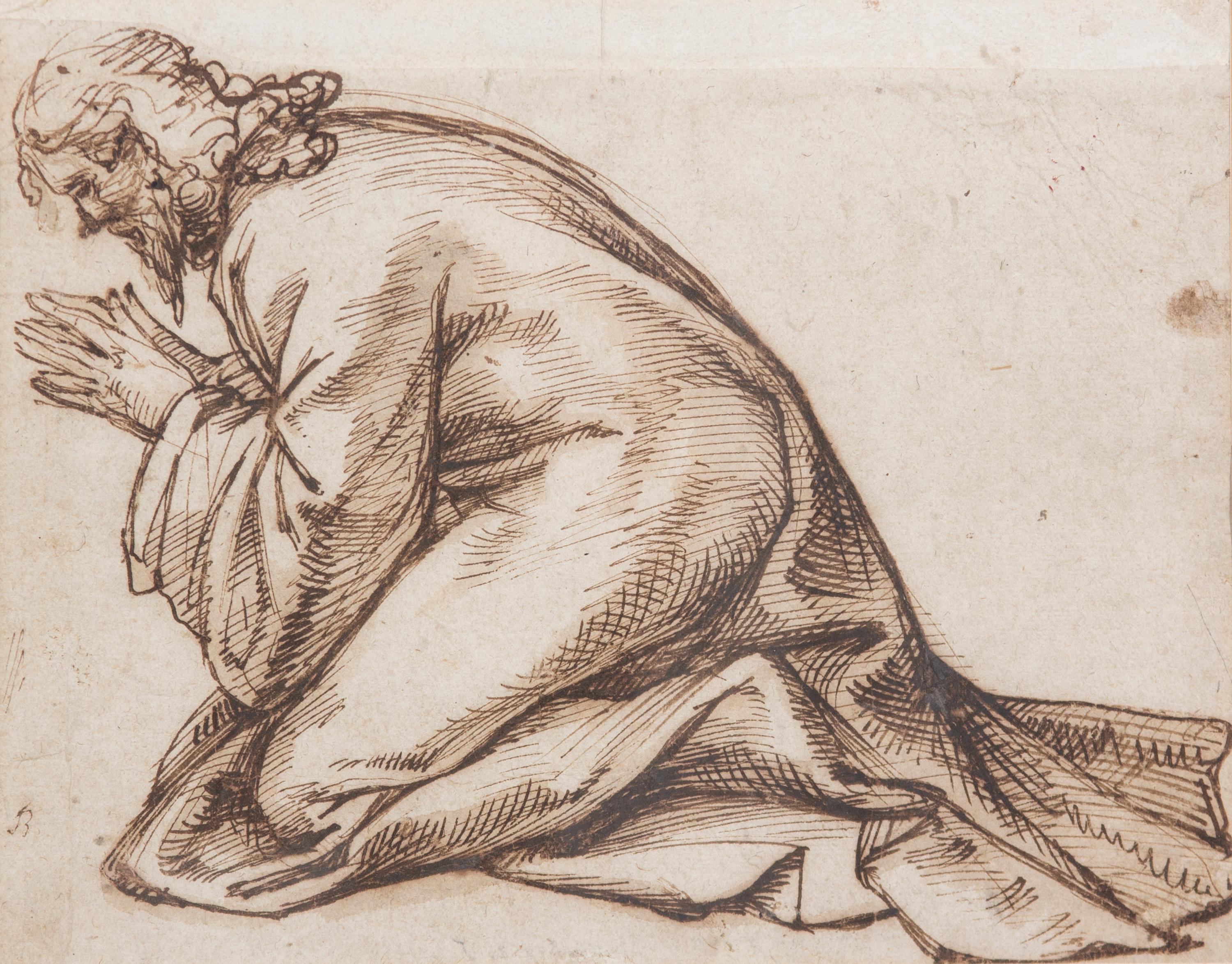 Kneeling Man at Prayer