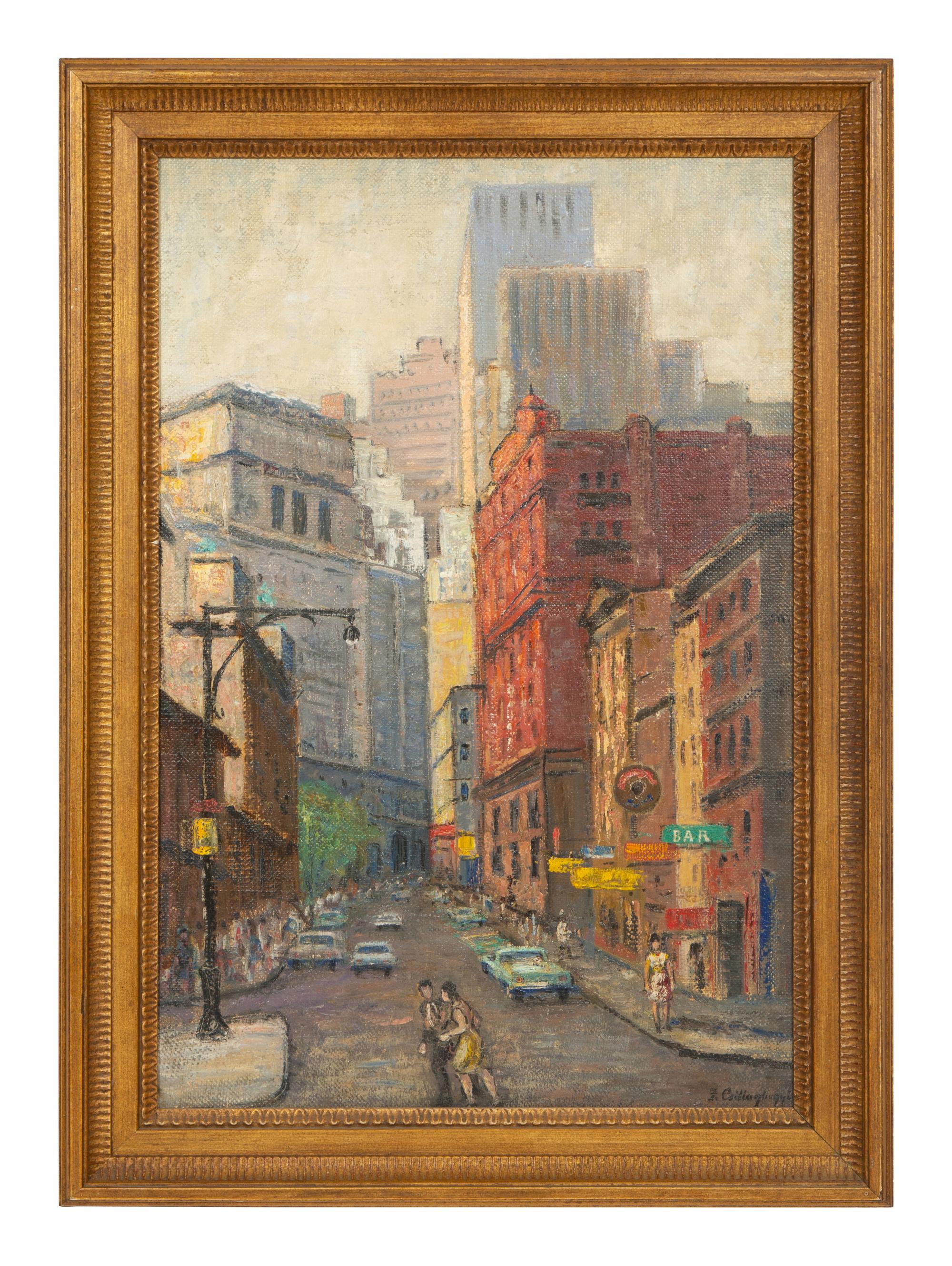 A Street in Tribeca, Manhattan
