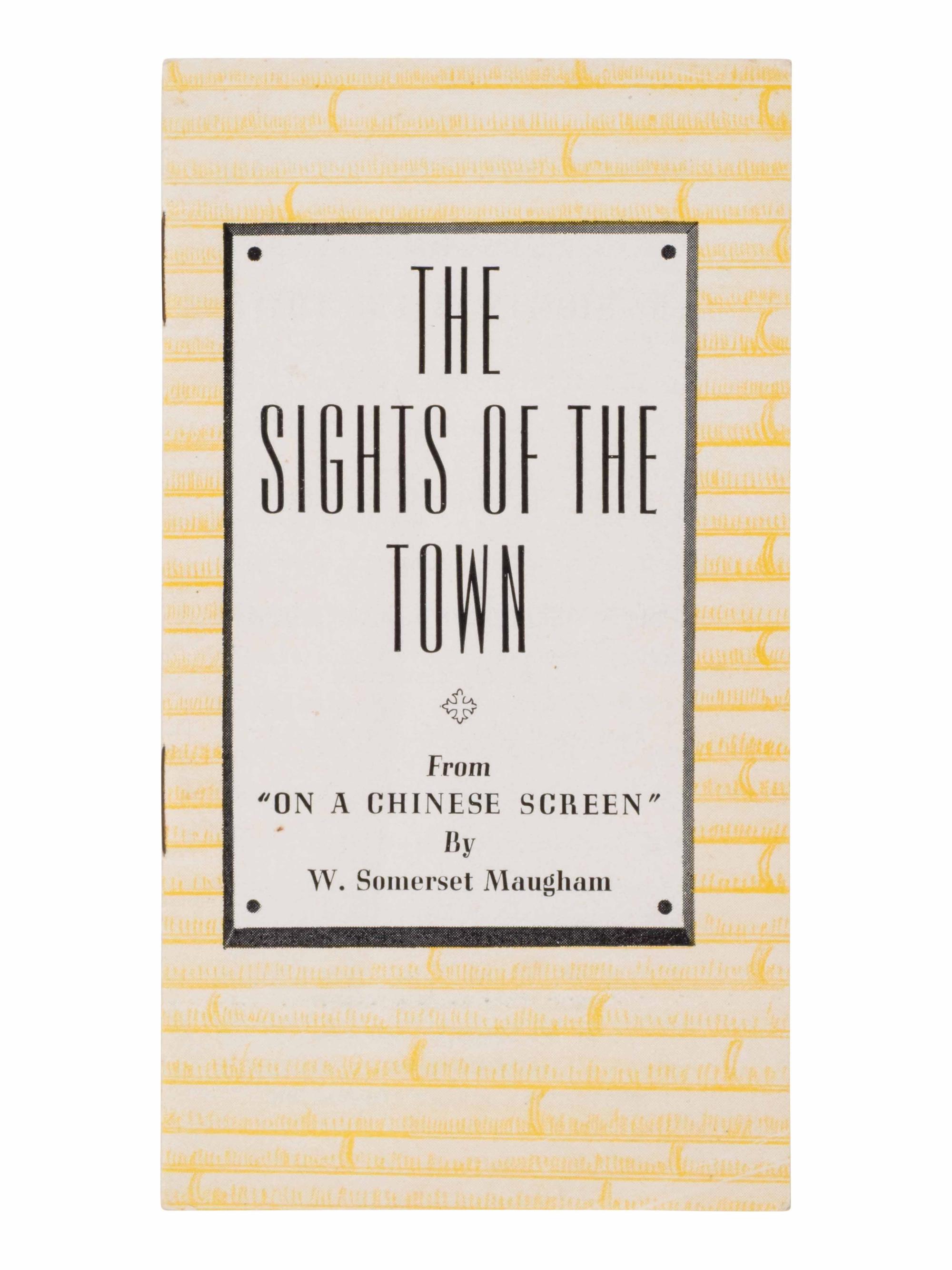 [Literature] Maugham, W. Somerset. Group of 46 Assorted Works