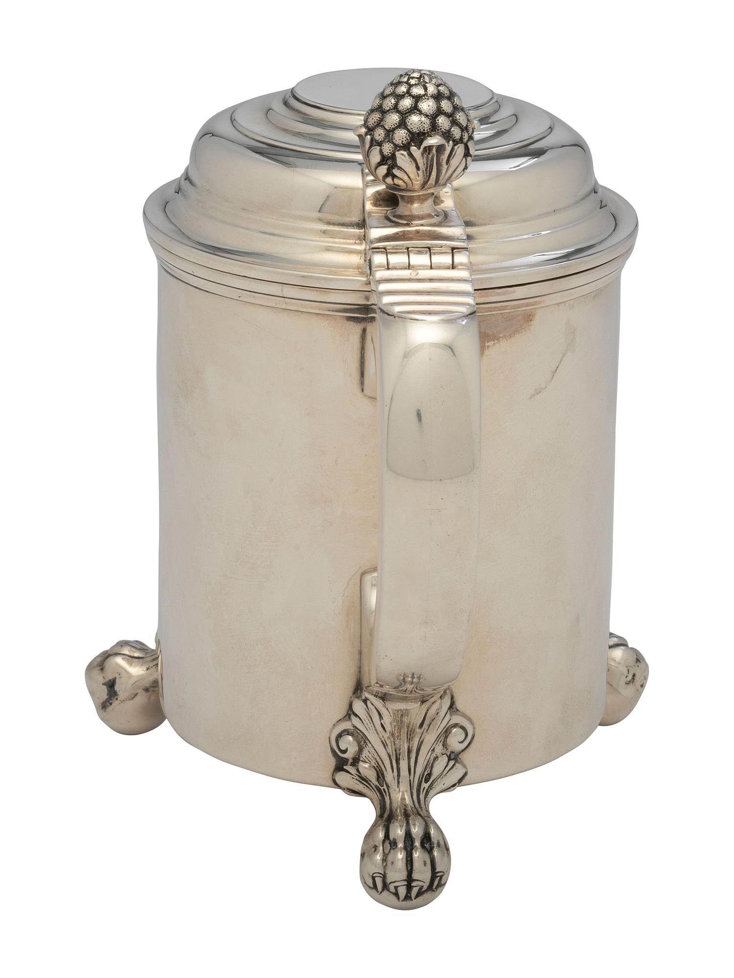 An American Silver Presentation Stein of Houston Horse Show Association Interest