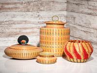 Collection of Seminole Baskets
