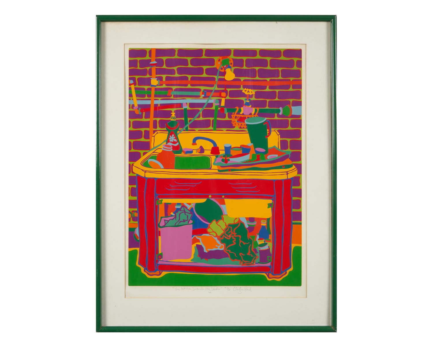The Kitchen Sink in My Studio (from the Broome Street Studio Series ), 1972