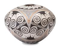 Polychrome Seed Jar
