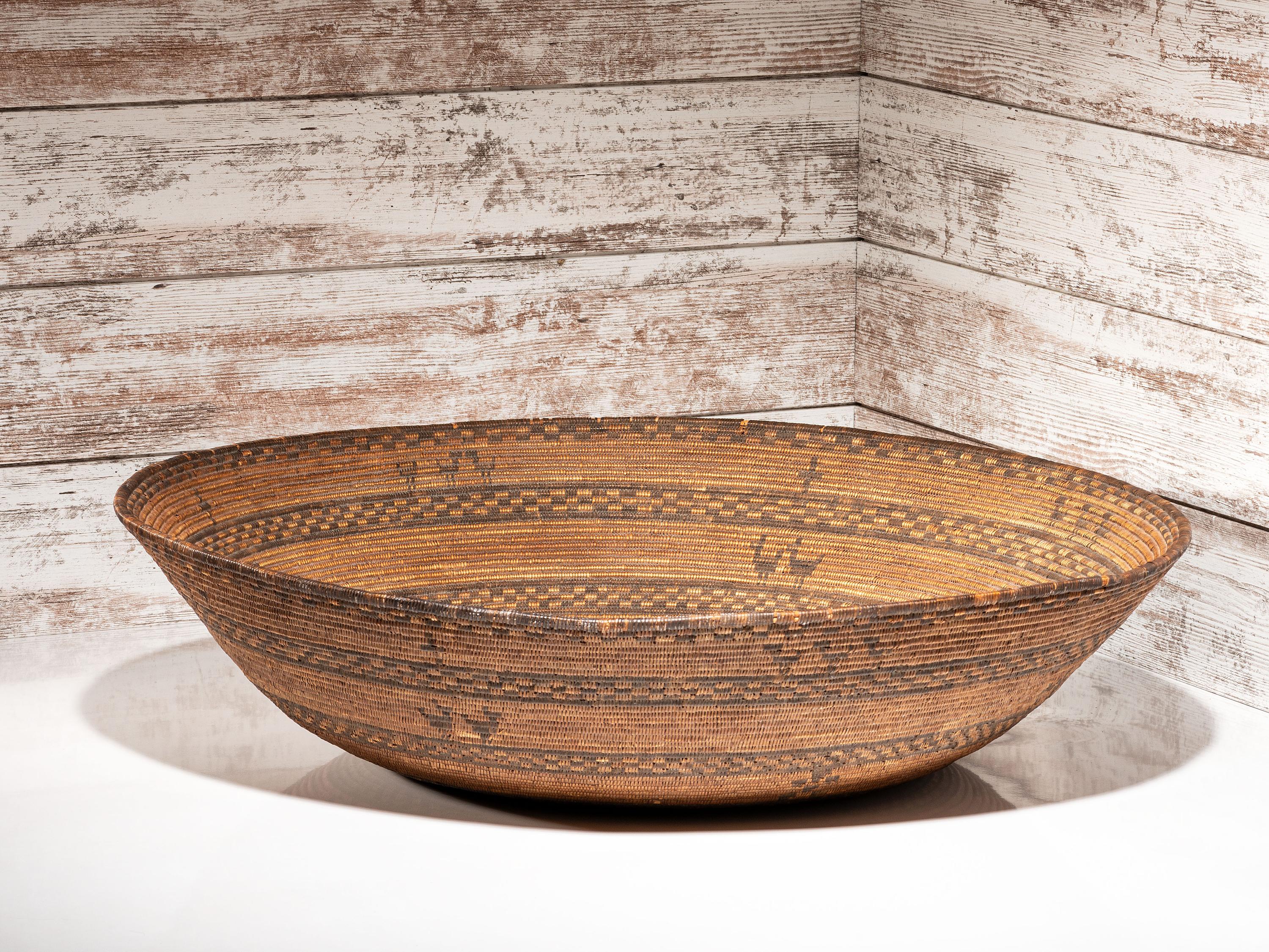 Apache Figural Basket