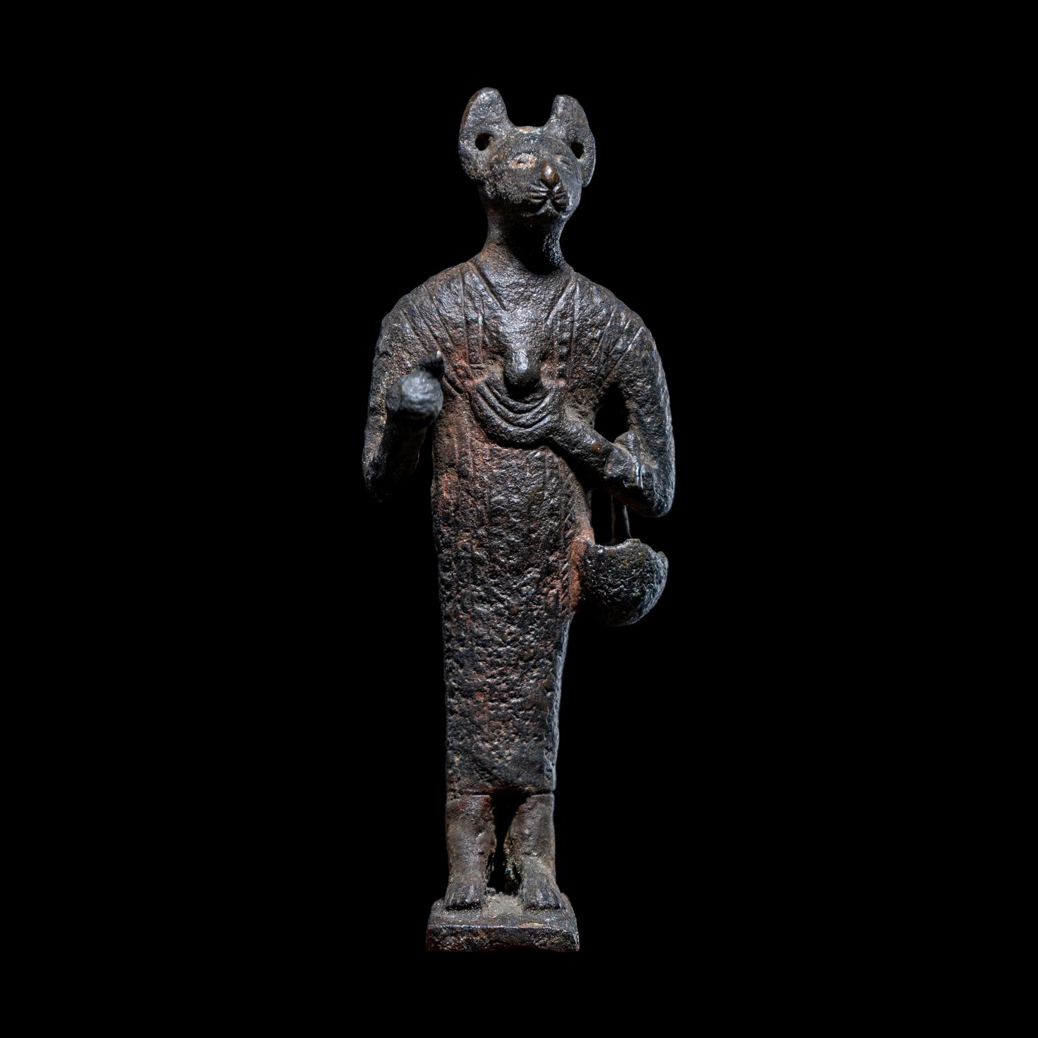 An Egyptian Bronze Bastet
