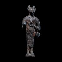 An Egyptian Bronze Bastet