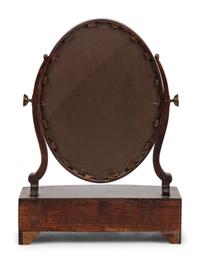 A George III Mahogany Dressing Mirror