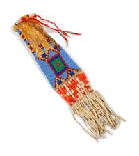 Sioux Beaded Hide Paint Bag