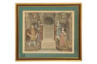 Frances, Duchess of Suffolk and her Husband, Adrien Stokes, Esq. , 1748; Henry VIII and His Family, after Holbein; Lady Jane Grey (a set of three etchings)