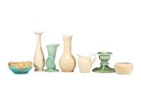 Seven Rookwood Pottery Table Articles