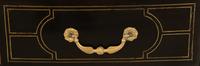 A Regence Style Ebonized and Brass Inlaid Three-Drawer Commode — 20th Century