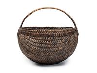 A Stained Splint Buttocks Basket