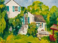 Guy Carleton Wiggins, (American, 1883-1962), Luke Field House