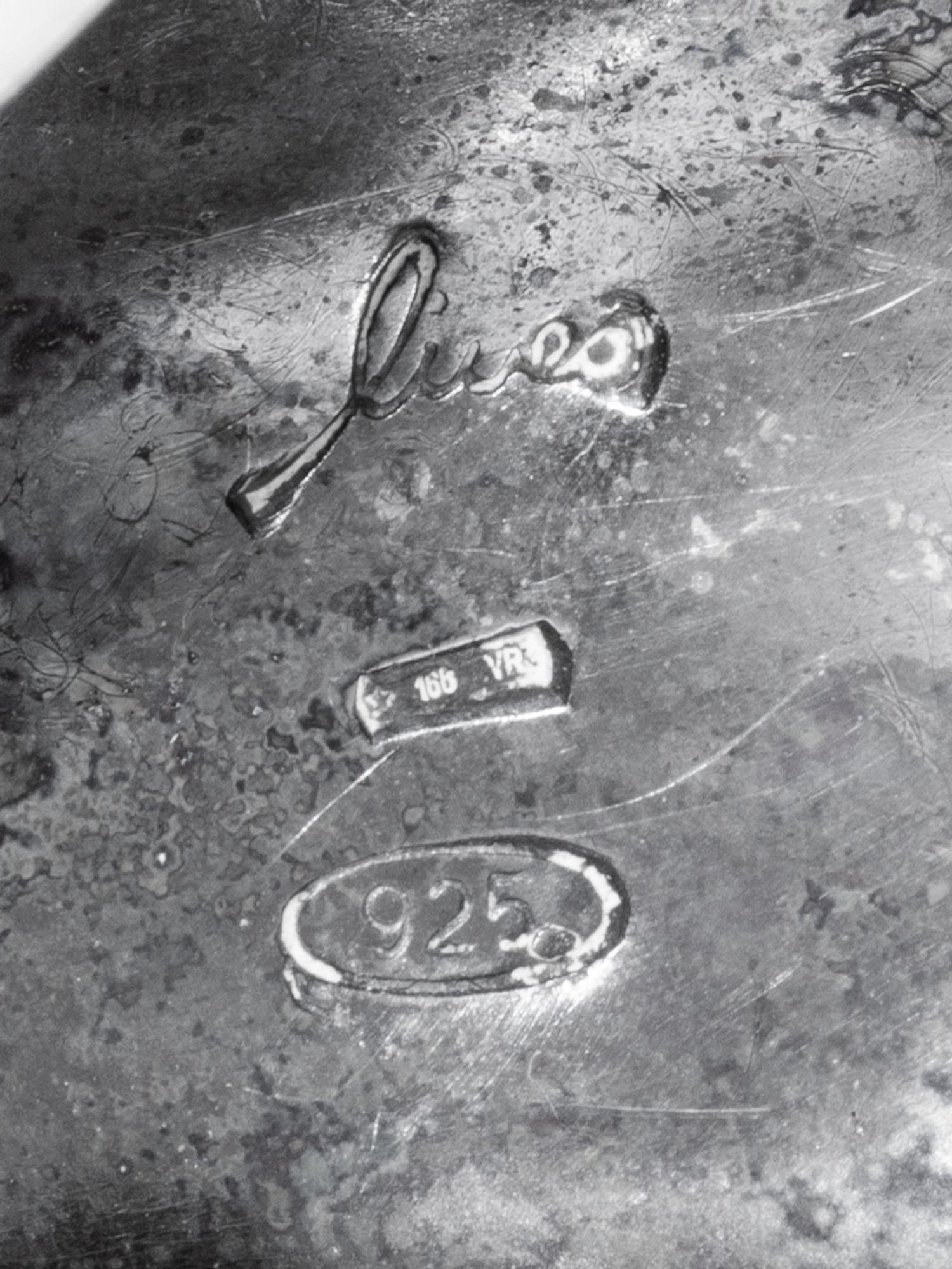 Seven Mexican Silver Bonbonnieres