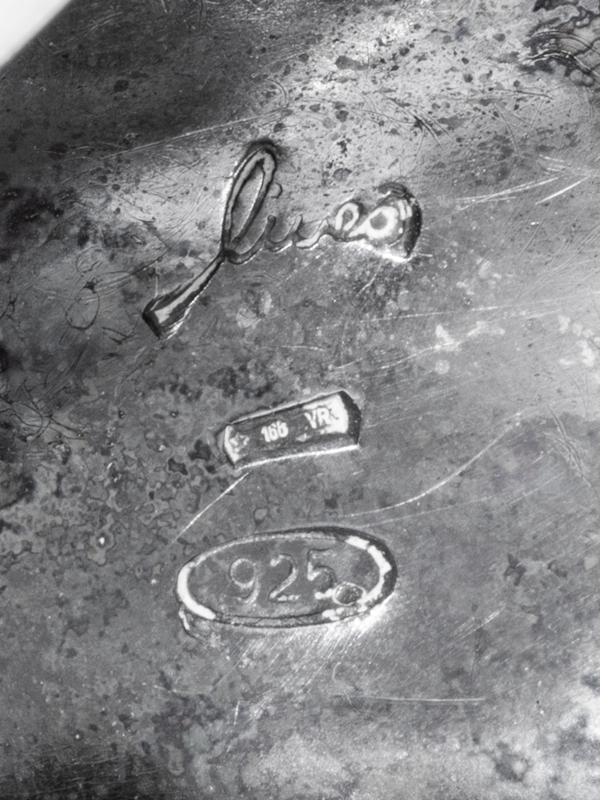 Seven Mexican Silver Bonbonnieres