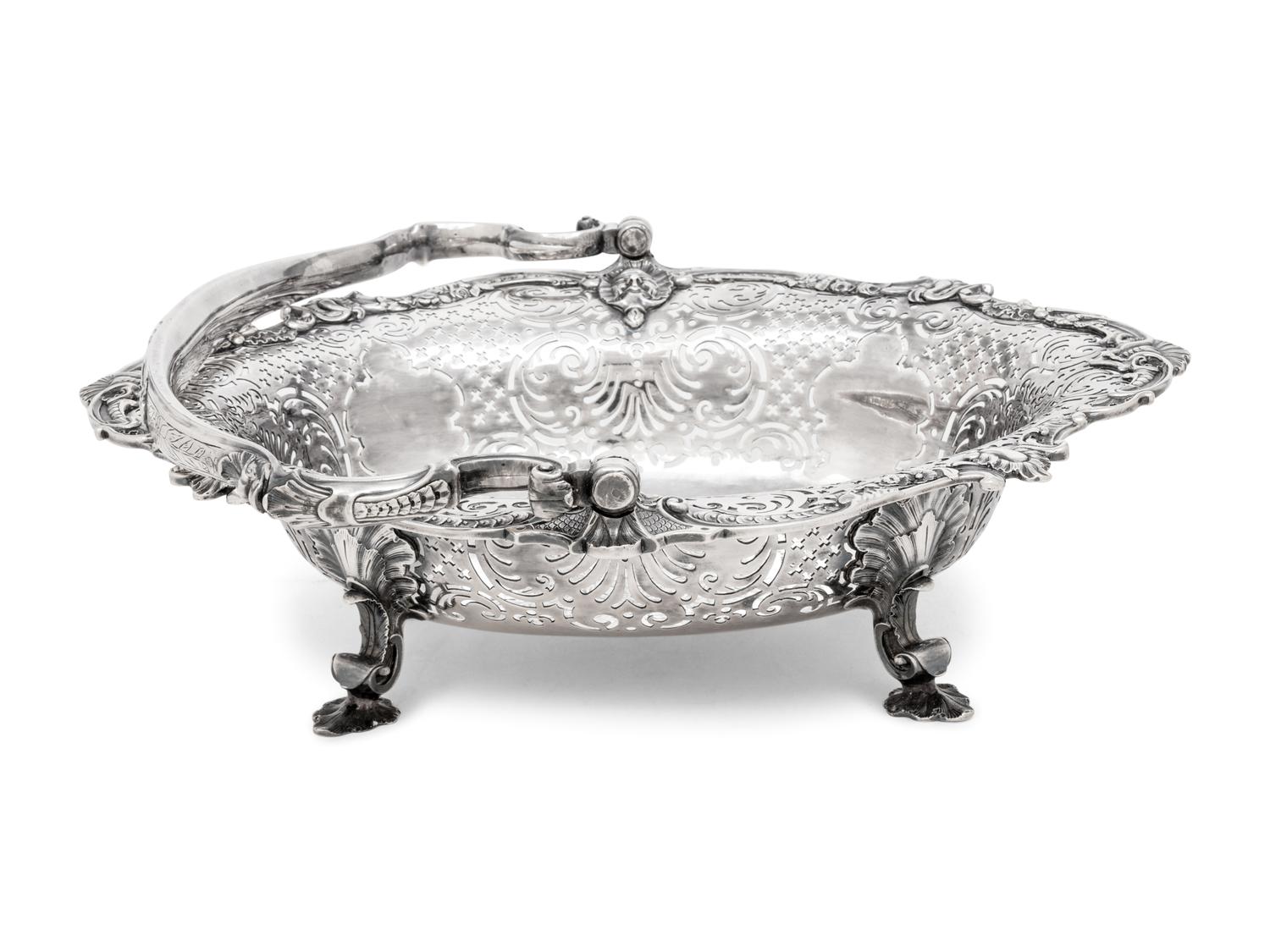 A George II Silver Basket